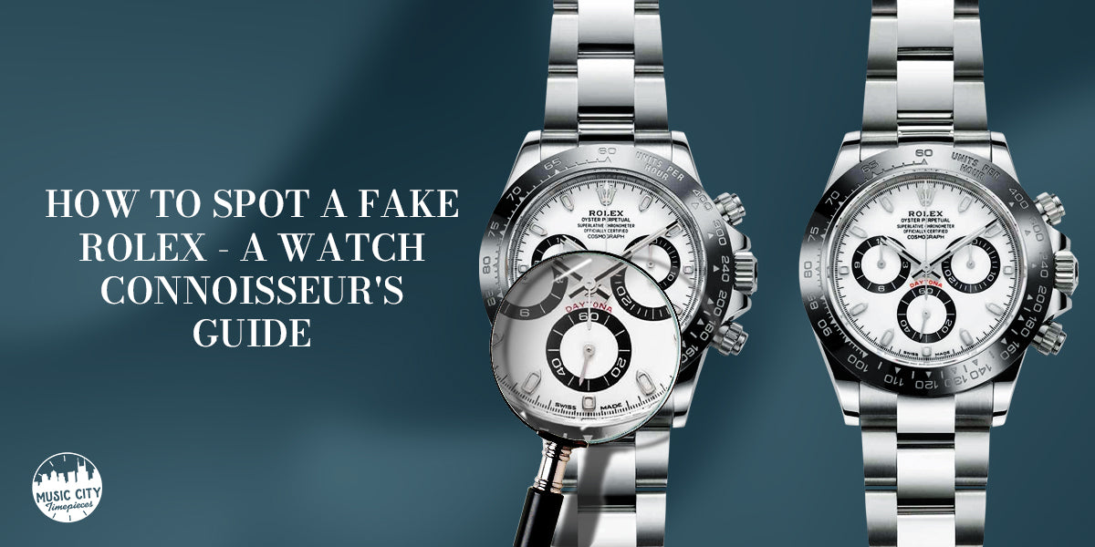 How to spot a fake rolex watch clearance