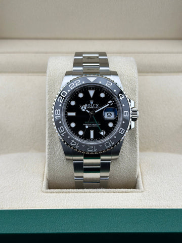 Rolex GMT MASTER II Bruce Wayne Oyster 126710GRNR