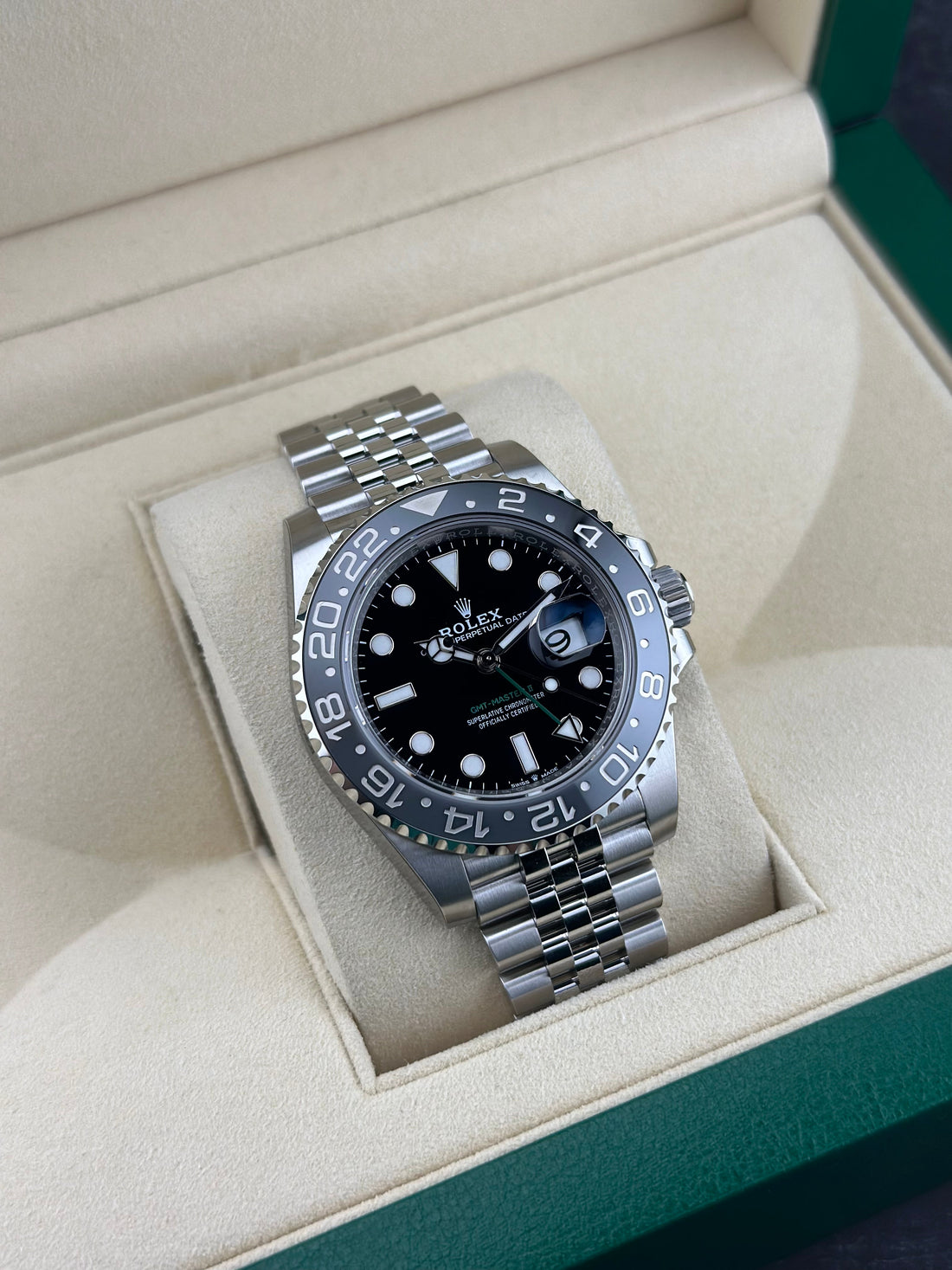 Rolex GMT-Master II Bruce Wayne Jubilee 126710GRNR
