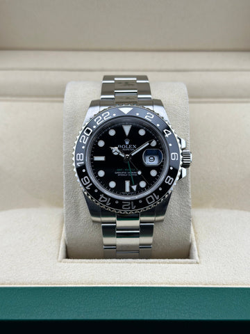 Rolex GMT-Master II 116710LN 40mm Black Dial Steel Watch | 2018