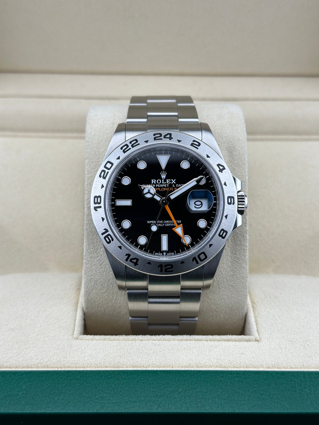 Rolex Explorer II 226570 Black Dial 42mm Oyster Bracelet Watch