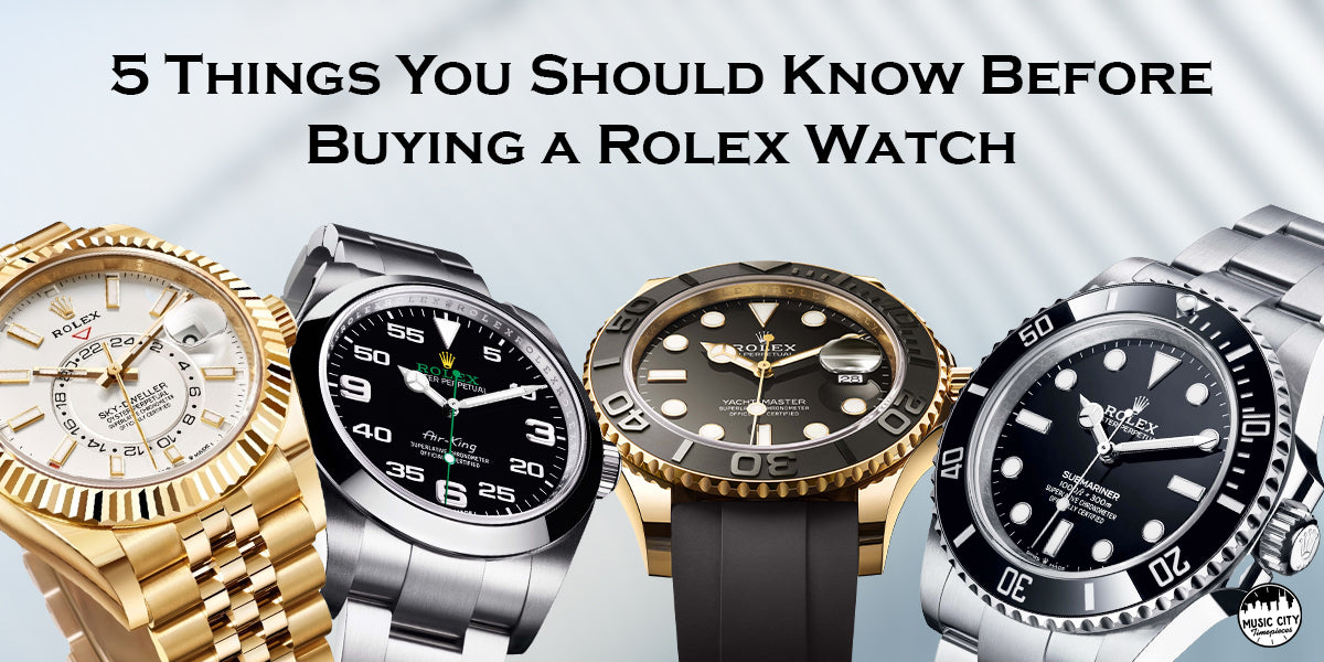 5 Things You Should Know Before Buying a Rolex Watch