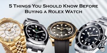5 Things You Should Know Before Buying a Rolex Watch