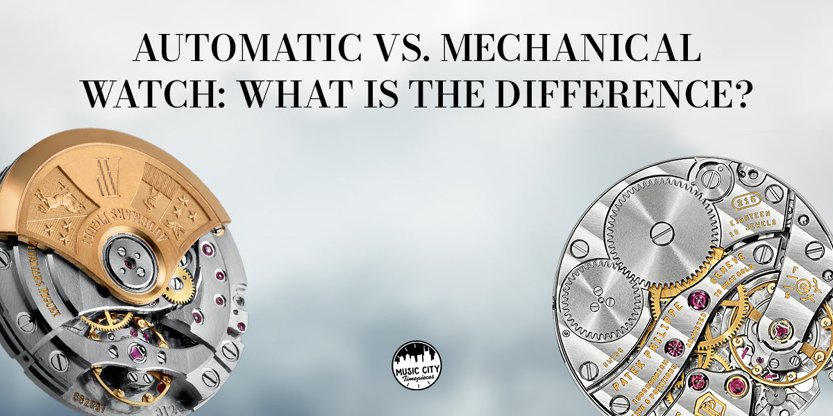 Automatic vs. Mechanical Watch: What is the Difference?