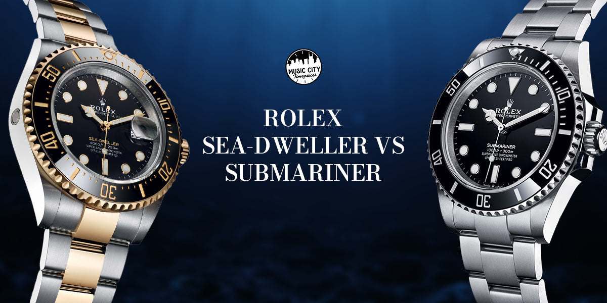 Rolex Submariner Vs Sea Dweller