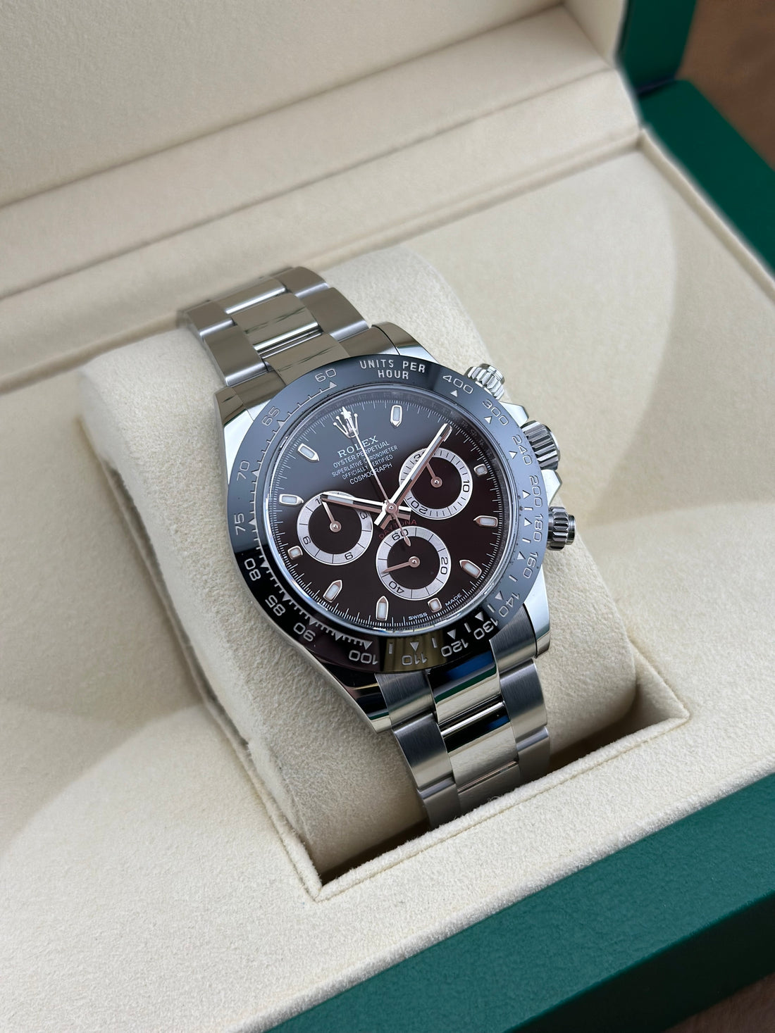 Rolex Steel Daytona 40mm Black Ceramic Oyster 116500