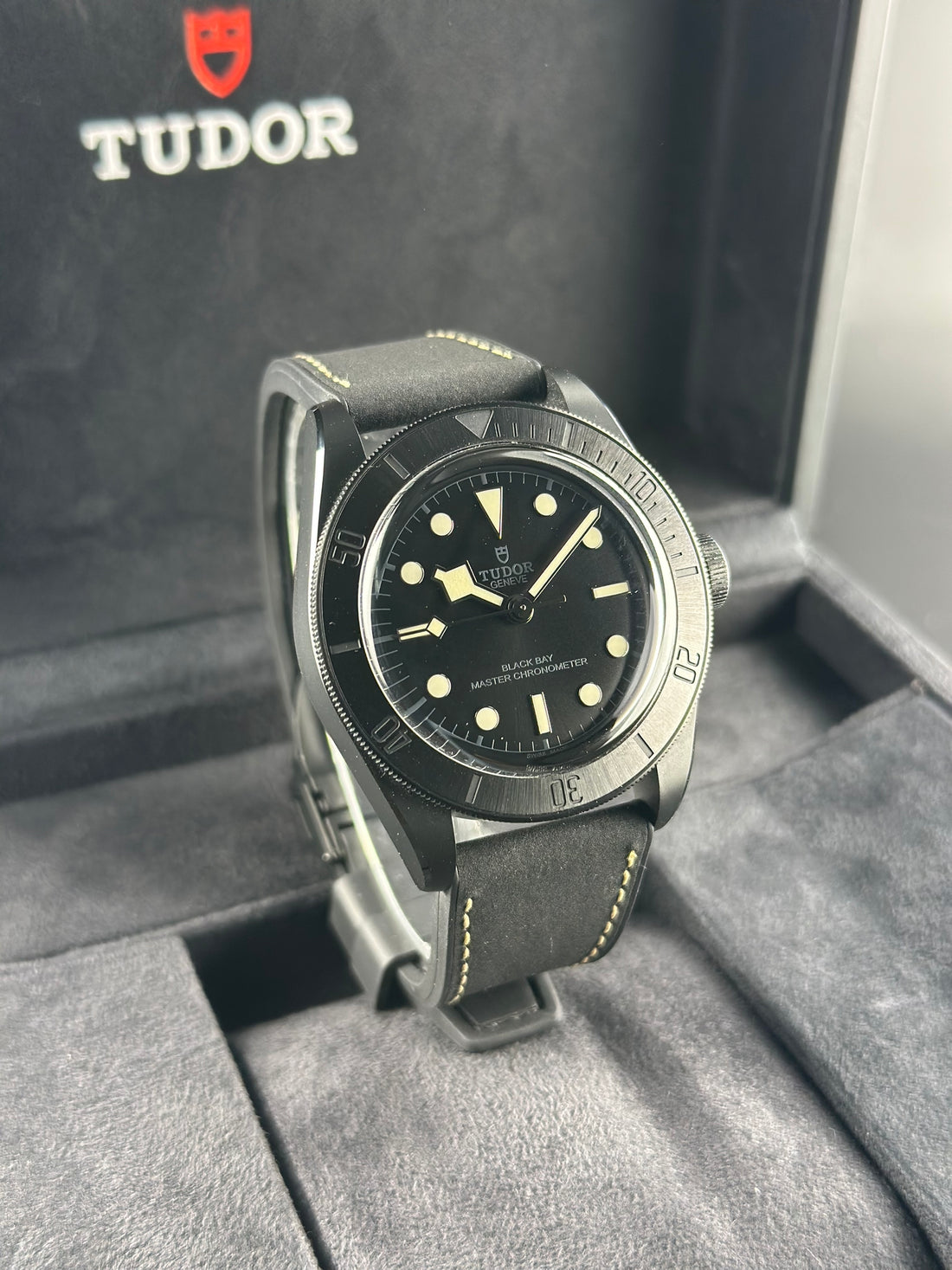 Tudor Ceramic Ceramic  Black Ceramic Leather 79210CNU