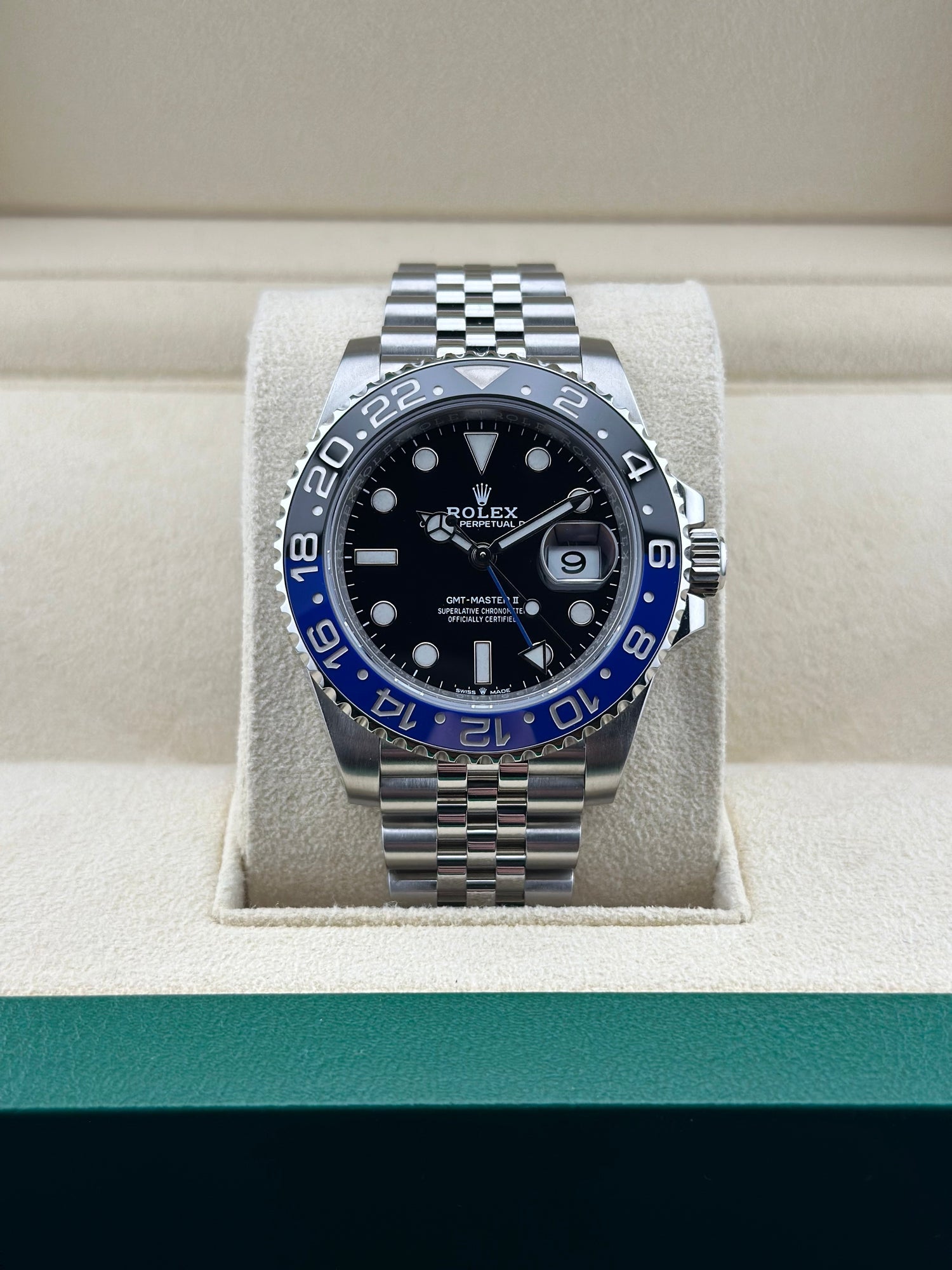 Rolex Steel GMT-Master II 40mm Black Ceramic Oyster 126710BLNR