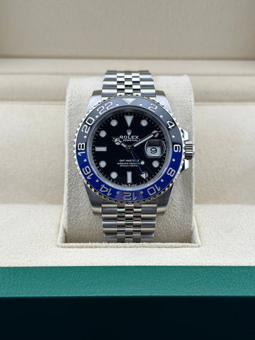 Rolex Steel GMT-Master II 40mm Black Ceramic Oyster 126710BLNR