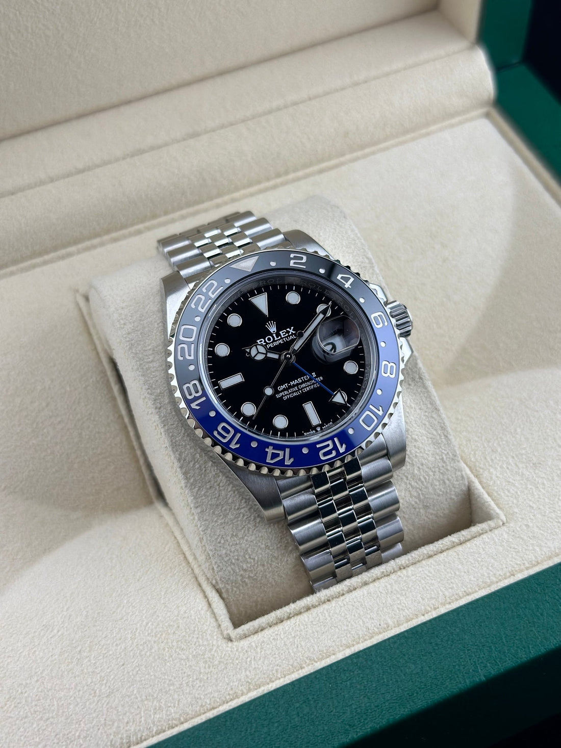 Rolex Steel GMT-Master II 40mm Black Ceramic Oyster 126710BLNR