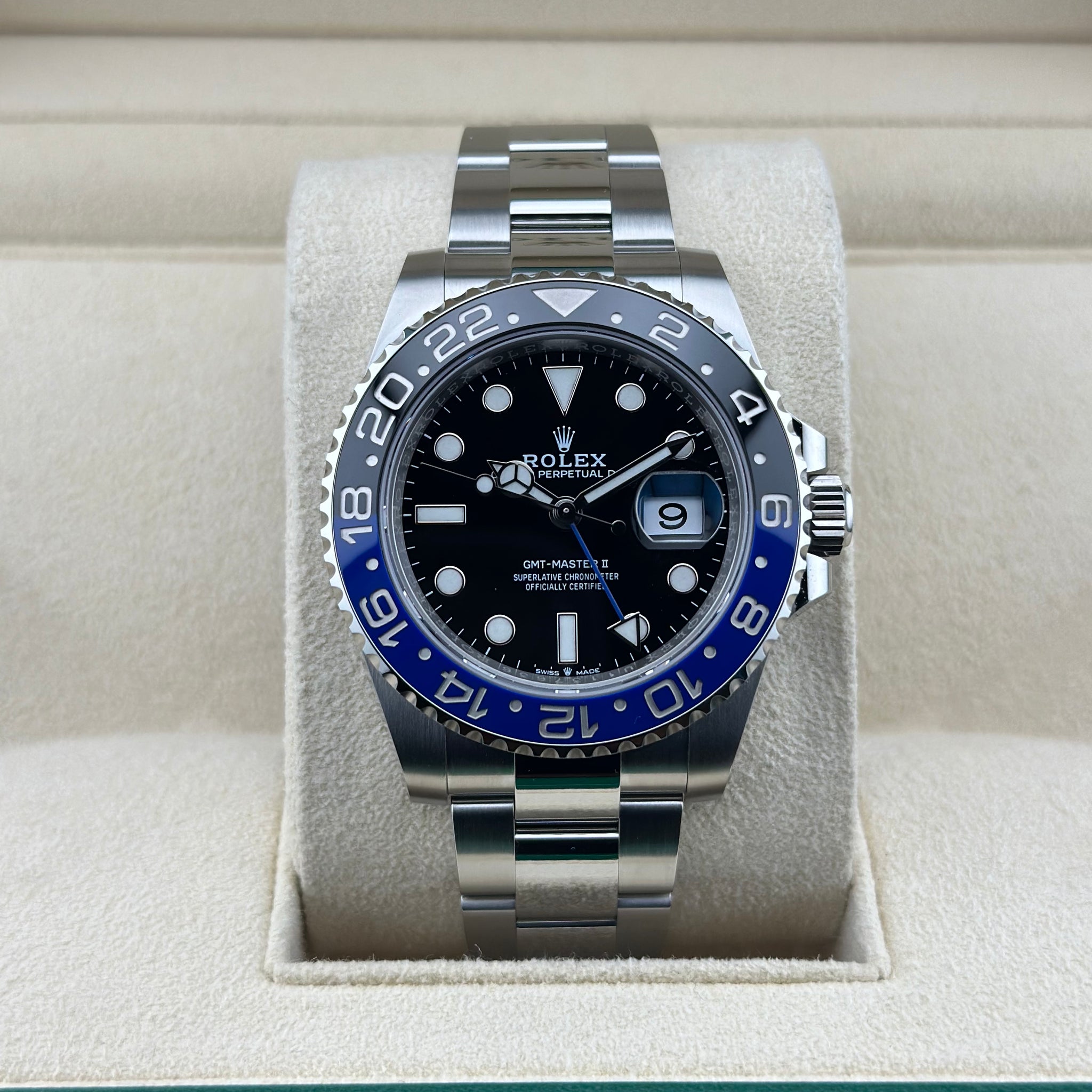 Rolex GMT-Master II Batman Oyster 126710BLNR