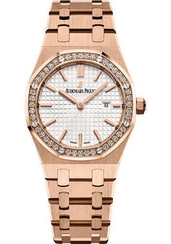 Audemars Piguet Ladies Collection Royal Oak Quartz Watch - 67651OR.ZZ.1261OR.01