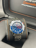 Omega Stainless Steel Seamaster Chrono 44mm Blue Ceramic Stainless Steel 210.30.44.51.03.002