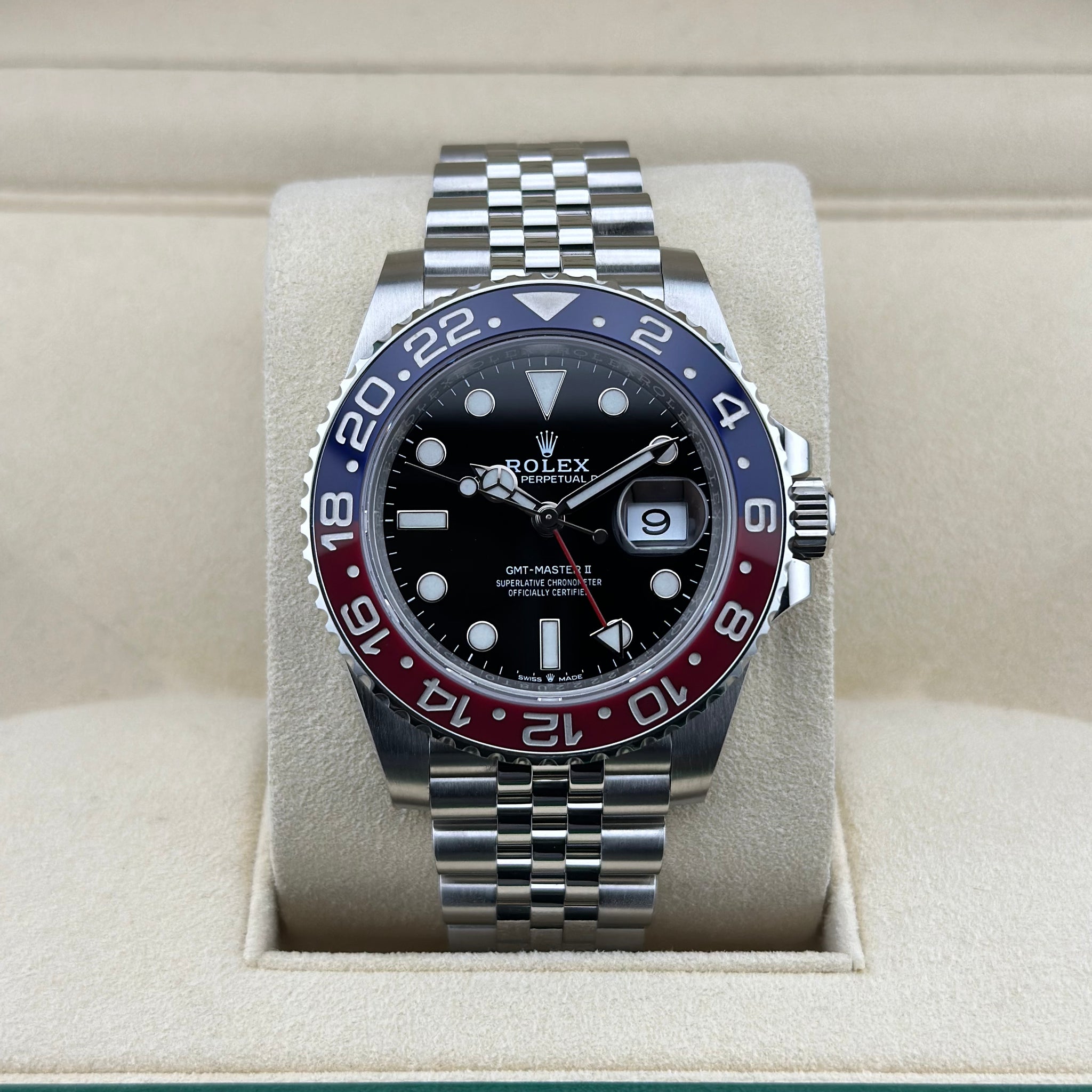 Rolex GMT-Master II Pepsi Jubilee 126710BLRO