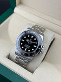 Rolex Steel Submariner 41mm Black Ceramic Oyster 124060