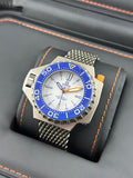 Omega Titanium Seamaster Ploprof Co-Axial Master Chronometer 55mm White Ceramic Titanium O22790552104001