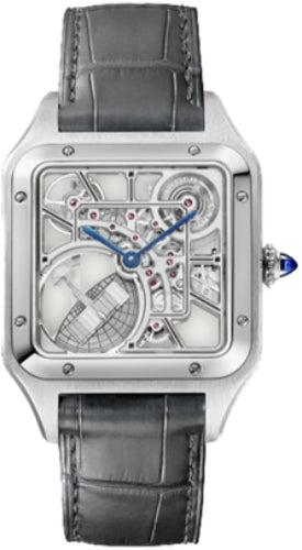 Cartier Santos-Dumont Skeleton Automatic Watch - WHSA0032