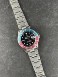 Rolex Steel GMT-Master 40mm Black Aluminum Oyster 16750