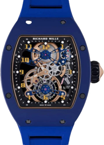 Richard Mille Manual Winding Tourbillon TZP Ceramic Blue | RM17-02