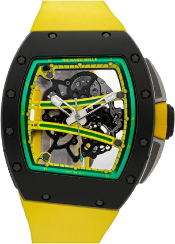 Richard Mille Yohan Blake Ceramic Manual WInding Yellow | RM61-01