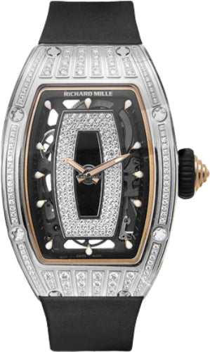 Richard Mille MED White Gold Diamond Set Black Automatic | RM07-01