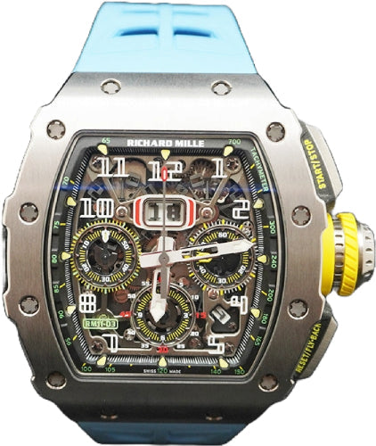 Richard Mille Chronograph Titanium 50mm Openworked Dial | RM11-03