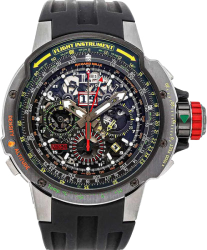 Richard Mille Automatic Winding Flyback Chronograph Aviation Open-Work Dial | RM39-01