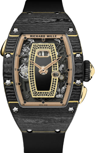 Richard Mille Automatic Winding Carbone TPT Black | RM037