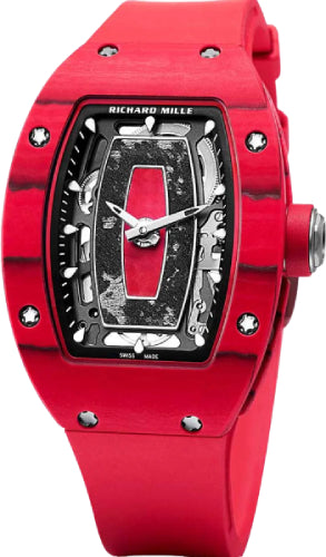 Richard Mille Red TPT Quartz Carbon Skeleton Dial 46 mm | RM07-01