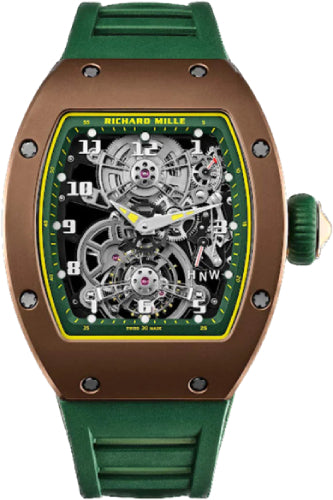 Richard Mille Chronograph Tourbillon Brown Cermet 48mm Openworked Dial | RM17-01