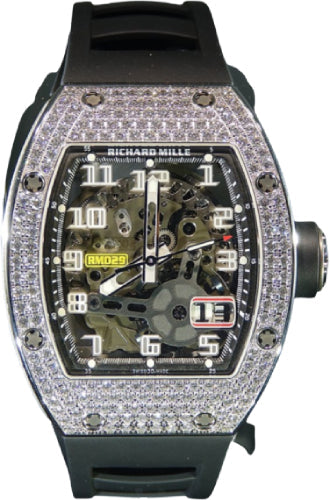 Richard Mille White Gold Factory Diamonds | RM029