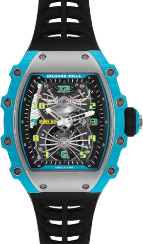 Richard Mille Manual Winding Tourbillon Aerodyne Hanes 214/Carbon TPT Blue | RM 21-02