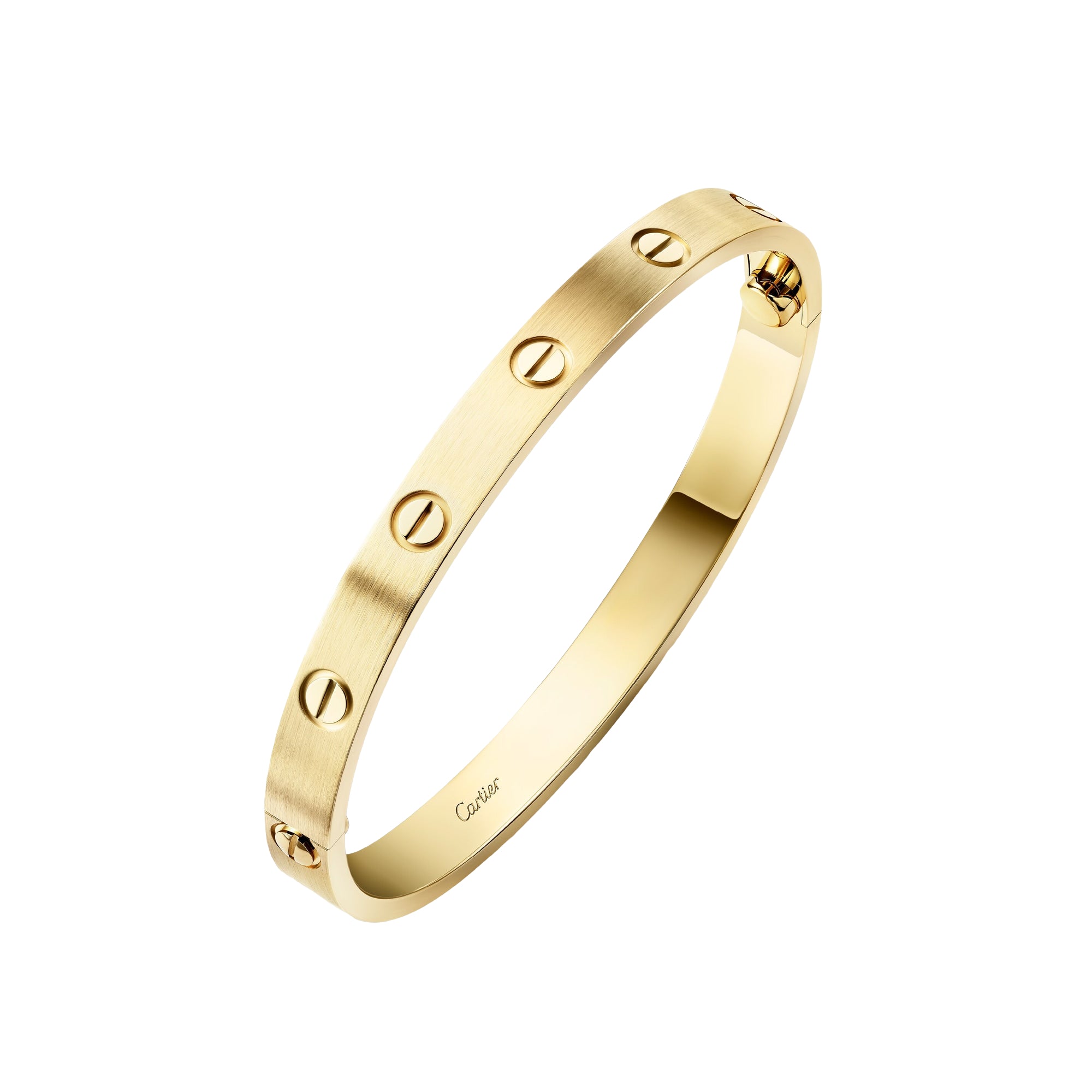 Cartier Love Bracelet Classic Model Brushed