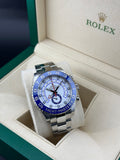 Rolex Stainless Steel Yacht-Master II 44mm White Ceramic Oyster 116680