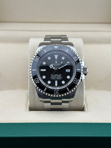 Rolex Steel Deepsea 44mm Black Ceramic Oyster 126660