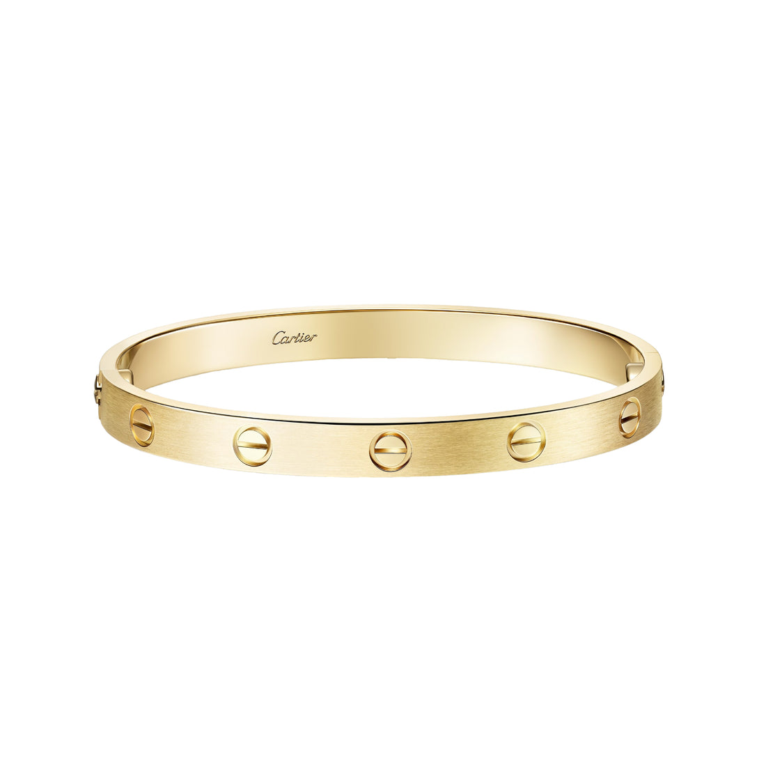 Cartier Love Bracelet Classic Model Brushed