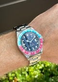 Rolex Steel GMT-Master 40mm Black Aluminum Oyster 16750