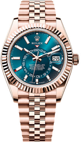 Rolex Sky-Dweller Blue-Green Dial Jubilee Bracelet | 336935