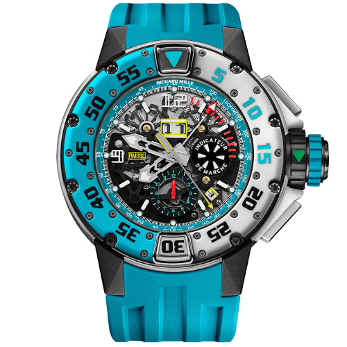 Richard Mille RM32 Automatic Winding Flyback Chronograph Les Voiles de Saint Barth Open-Work Dial